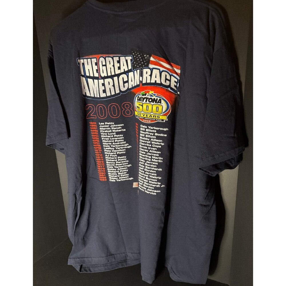 Winners Circle Daytona 500 50 Years NASCAR Racing 2008 T-Shirt Mens 2XL Tee NWT - Picture 3 of 7